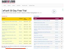 Tablet Screenshot of iklan101.com